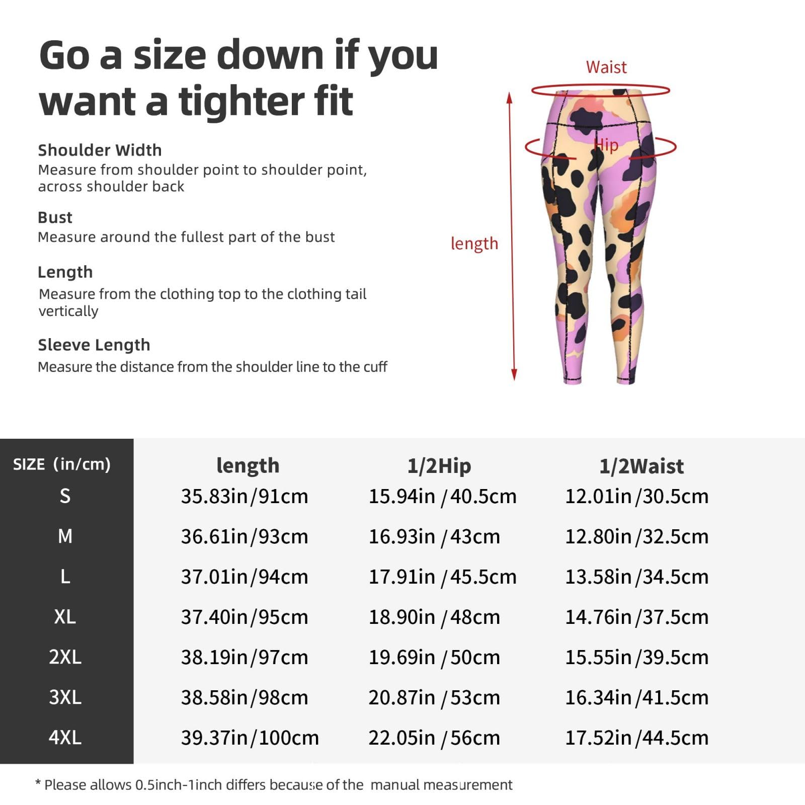 Mexpekil Leggings para mujer UK con bolsillos S-4XL