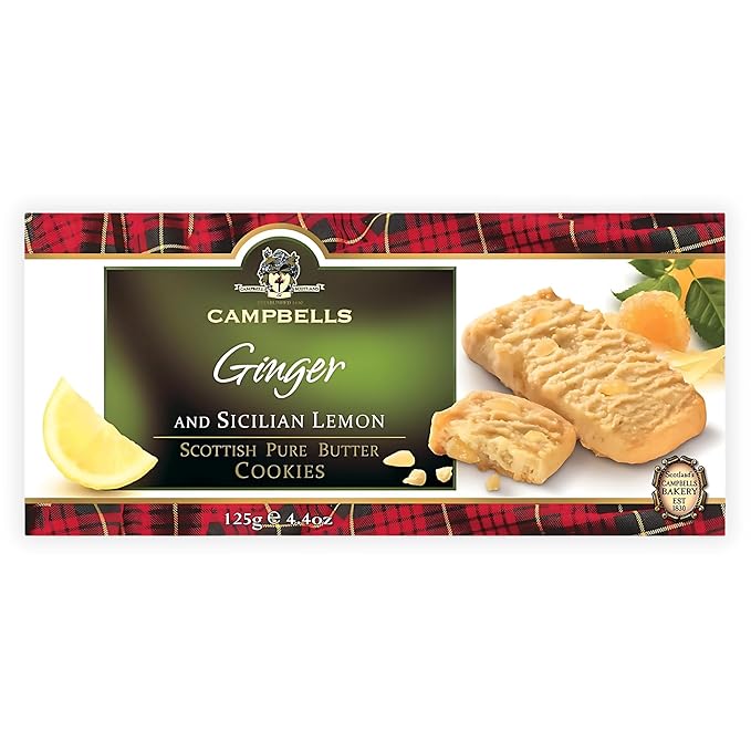 Campbells Shortbread con Jengibre y Limón 125 g miniatura 3