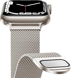 ANKHGIFTSHOP Mesh Band for apple Watch Ultra, Stainless Steel Wristband Strap, Compatible with apple Watch 42/44/45/46/49mm