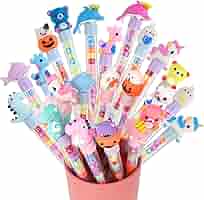 Penne Gel Animali - 30 Pezzi Colorati Per Bambini E Materiale Scolastico - Foto 3