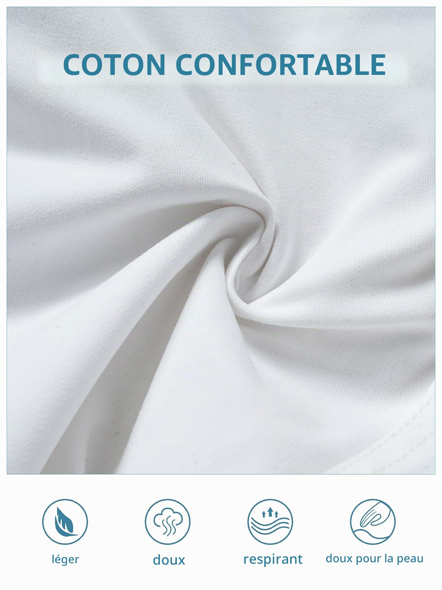 NATUST Pantalon Cargo Garçon Ado Jogging Taille Élastiquée Pantalons Enfant Décontracté