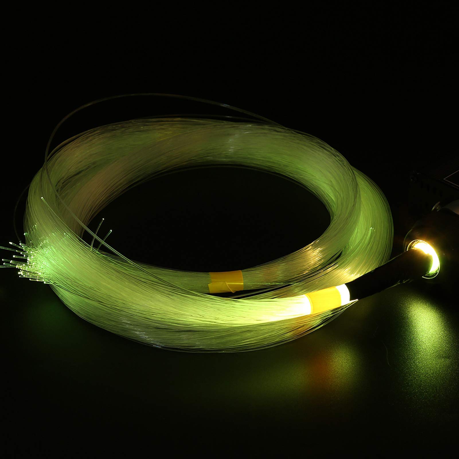 YWBL-WH Kit de Luces LED de Techo con Efecto Cielo Estrellado, 16 W, Fibra Óptica, Motor, Mando a Distancia RF, Cable de Fibra Óptica, Enchufe EU