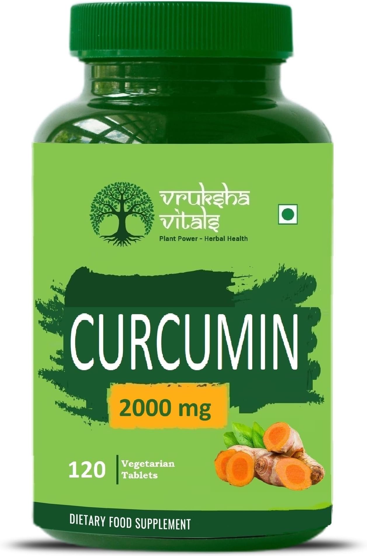 Curcumin with Piperine > 95% Curcuminoids [LAB TESTED - COA ATTACHED] 2000 mg - 120 tablets/capsules supplement powder - Curcumin Extract supplements