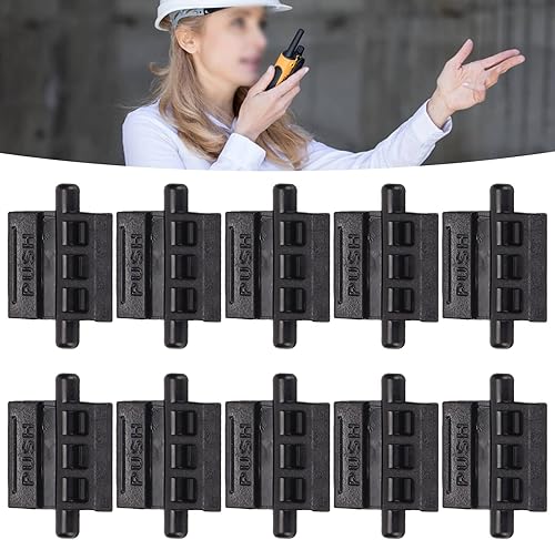 Miniatura 2 de Baofeng Bloqueo de batería Baofeng Botón de liberación de batería Abs 10 unids Walkie Talkie Botón de bloqueo de batería para Baofeng Uv5R Uv 5R