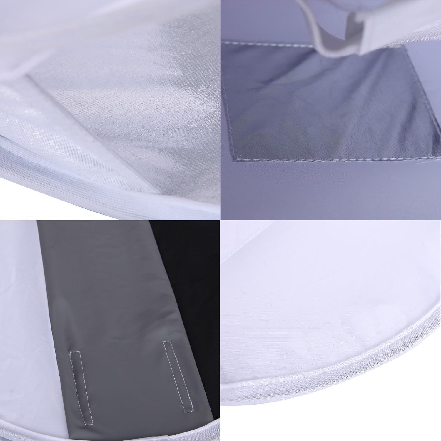 Meking 12 Inch (31cm) Gray Card Portable Softbox Multi-Function Diffuser for Speedlight Flashlight