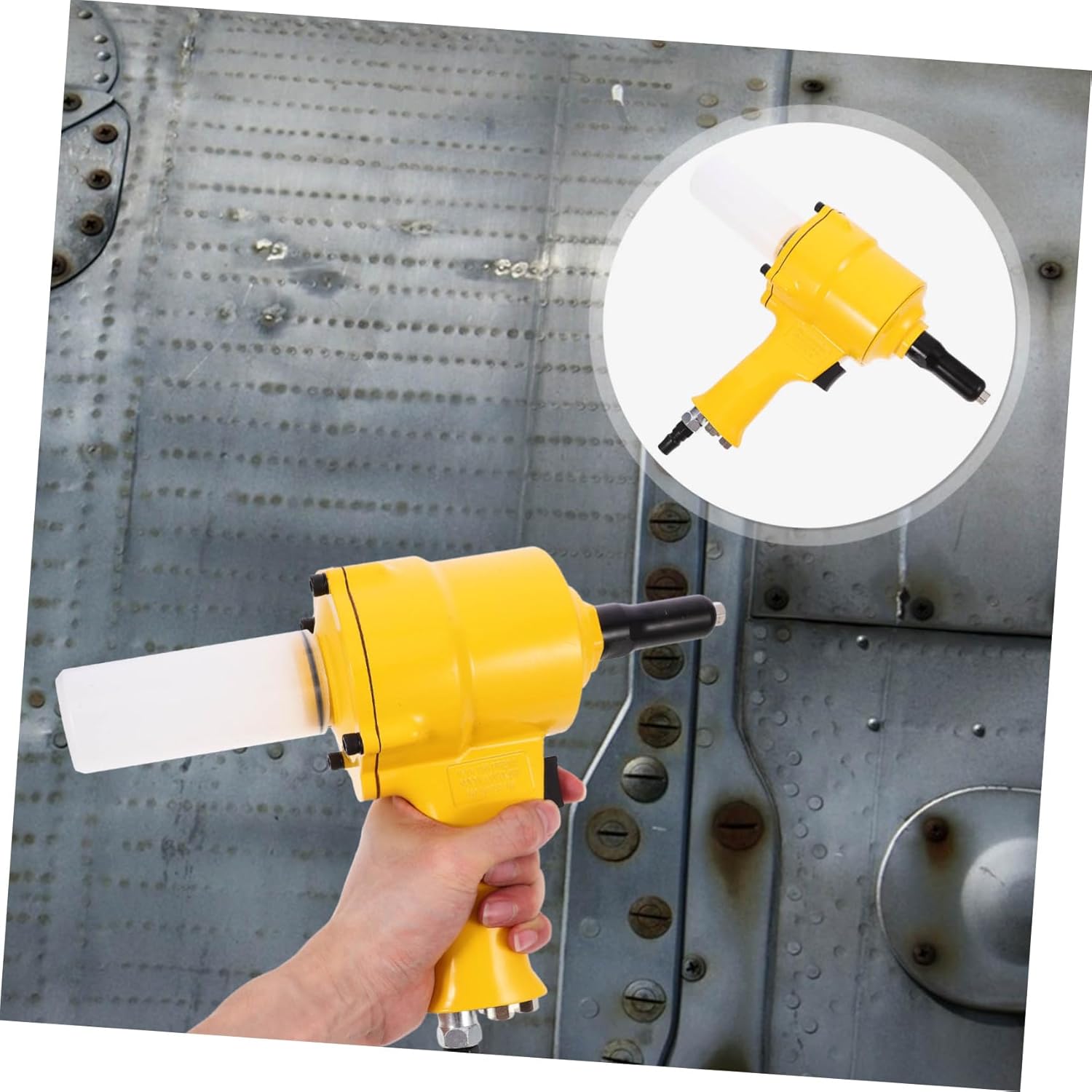 Pneumatic Riveter Air Hydraulic Riveting Tool for Industrial Use Durable Nail Riveting Gun with Quick Puller Versatile and User Friendly Design for Various Materials