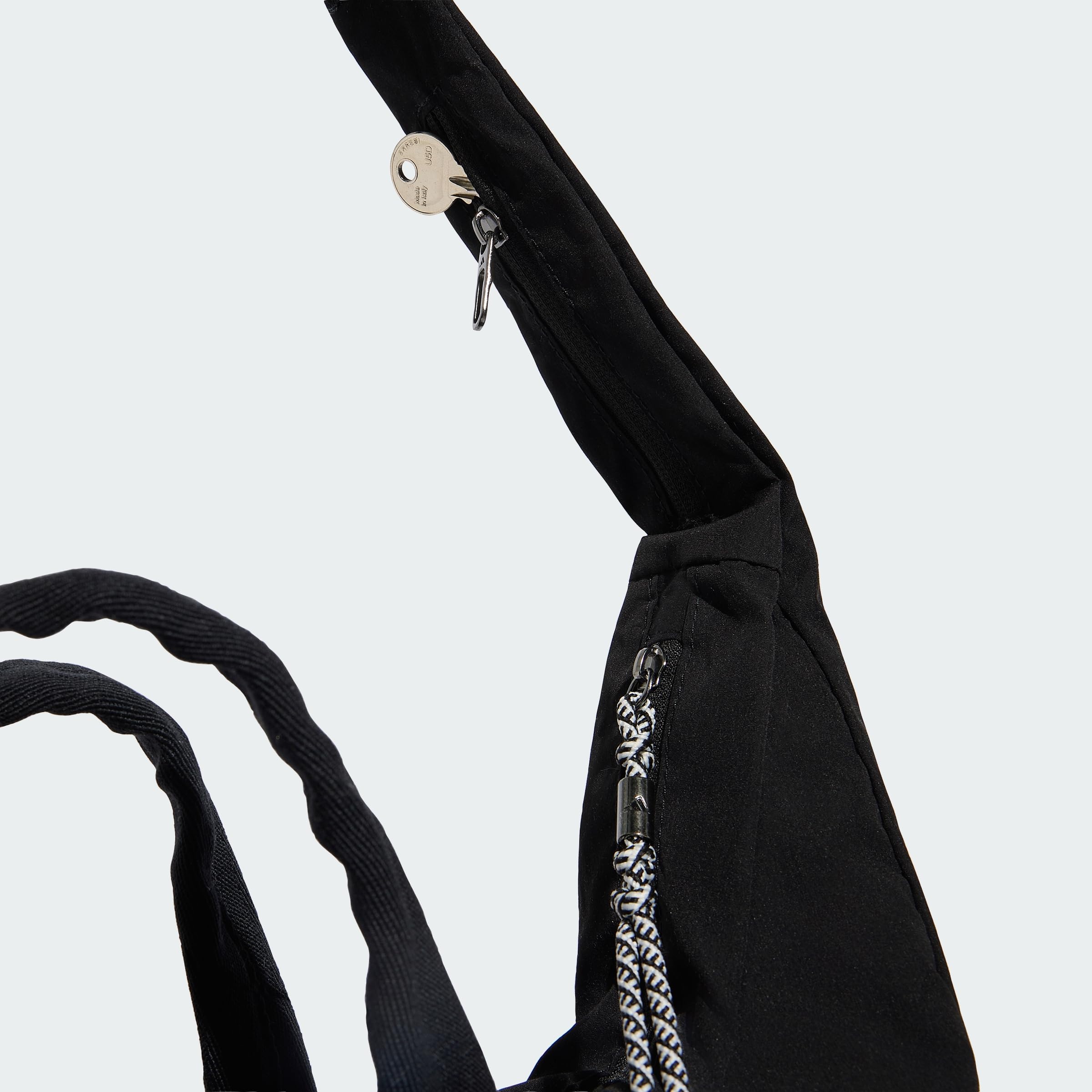 adidas Damen Motion Croissant Bag Large Handbag, black/white, One Size