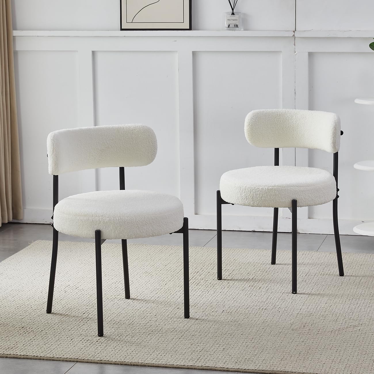 Upholstered Dining Kitchen Bucket Chairs Kitchen Chairs Fabric