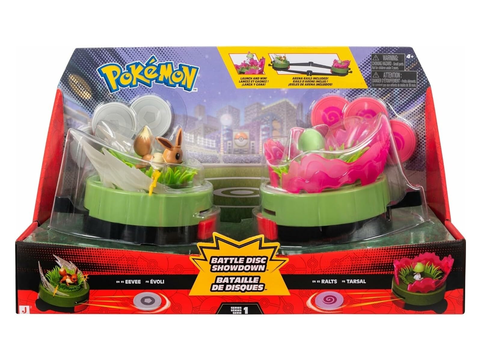 Pokémon Battle Disc Showdown Game - Modelli assortiti