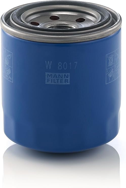 Original MANN-FILTER Oil Filter W 8017 - Spin-on lubricating oil filter - For passenger cars