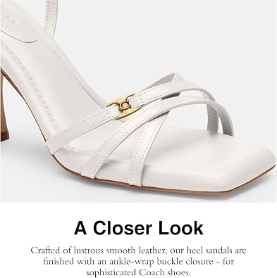 COACH Women's Kelsey Leather SandalSandal
