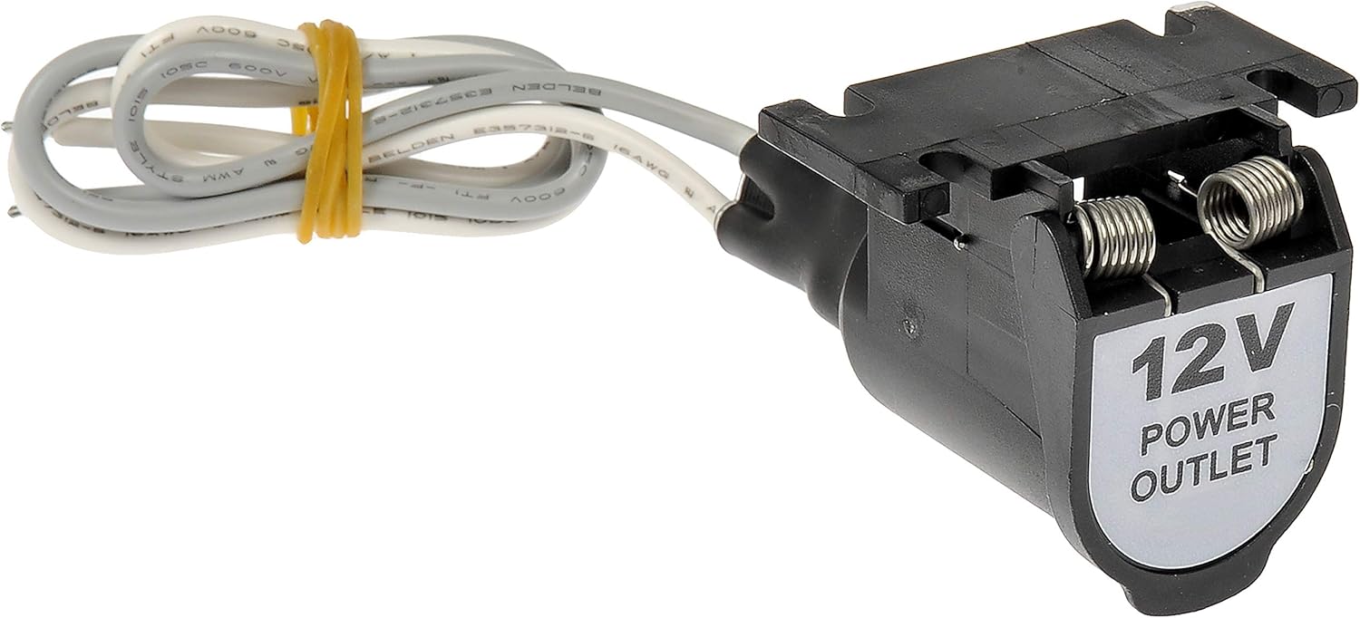 Dorman 56487 12 Volt Weather Proof Exterior Power Outlet