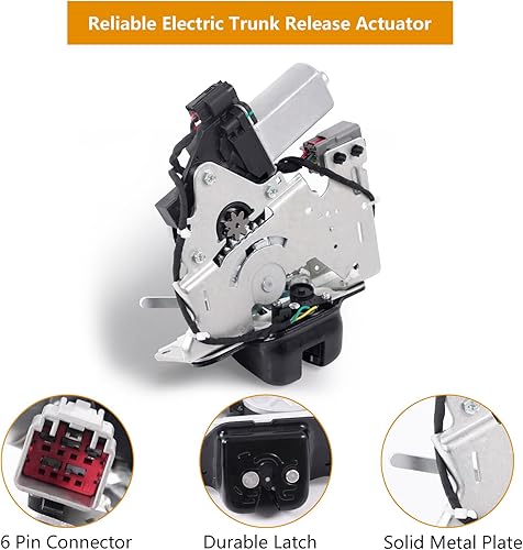 Miniatura 4 de Actuador eléctrico de bloqueo de puerta trasera para Dodge Durango, Jeep Grand Cherokee, Jeep Cherokee, 2011-2021#Reemplazar perfectamente el