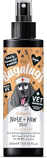 BUGALUGS Nose & Paw Dog Antiseptic spray 200ml – Antibacterial, Antifungal for Dogs, Cats & Pets -for Dry Paws, Cracked Skin use alongside our dog paw balm & dog nose balm (Antiseptic Spray 200ml)