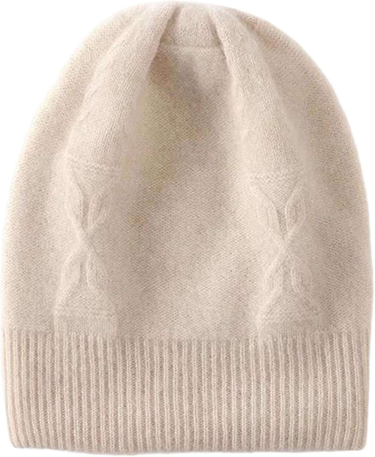 Unisex Slouchy Casual Stretchy Beanie Men's Solid Color Warm Winter Cold Weather Knitted Hat Women's Skull Cap