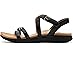 Aetrex Hadley Adjustable Quarter Strap Sandals - Left View
