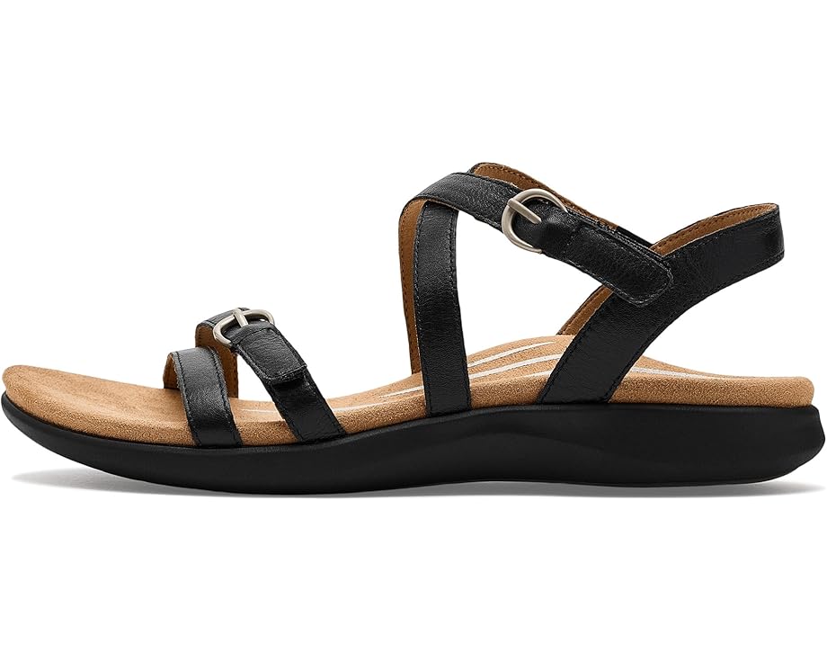 Aetrex Hadley Adjustable Quarter Strap Sandals - Left View
