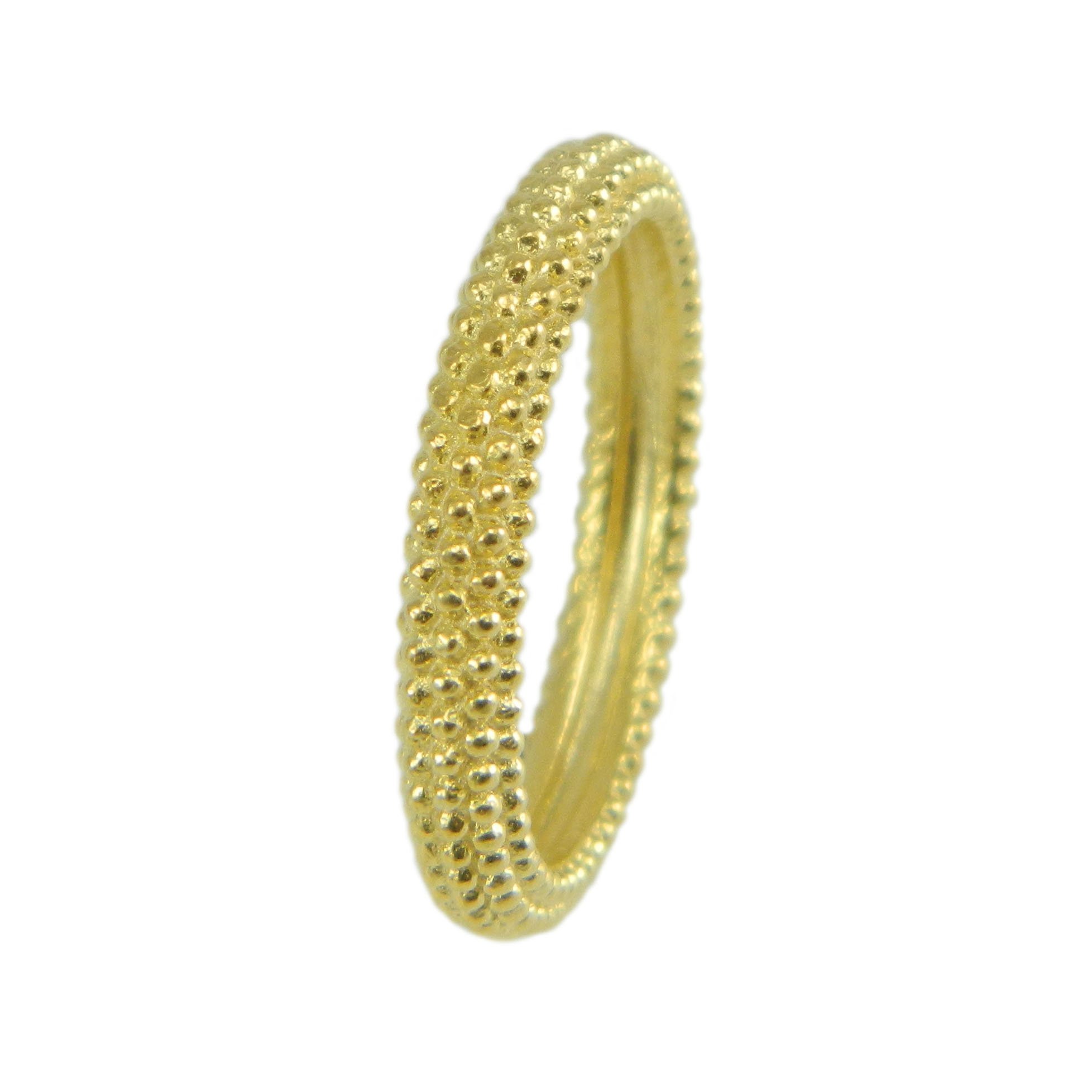 PAOLO SABA Sardinian Gold Silver Ball Ring, Silver