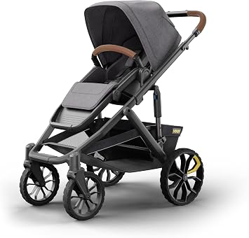Veer Switch&Roll All-Terrain Convertible Stroller Grows from Infant to Toddler, Reversible Seat, One-Hand Fold, Adjustable Suspension & Never-Flat XL Tires, Machine Washable, JPMA Certified