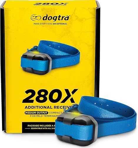 Miniatura 14 de Dogtra Collar de Entrenamiento 280X con Control Remoto [Nueva Edición] 10 libras+, Alcance de 1/2 Milla, Luz LED, 100 Niveles de Control Preciso