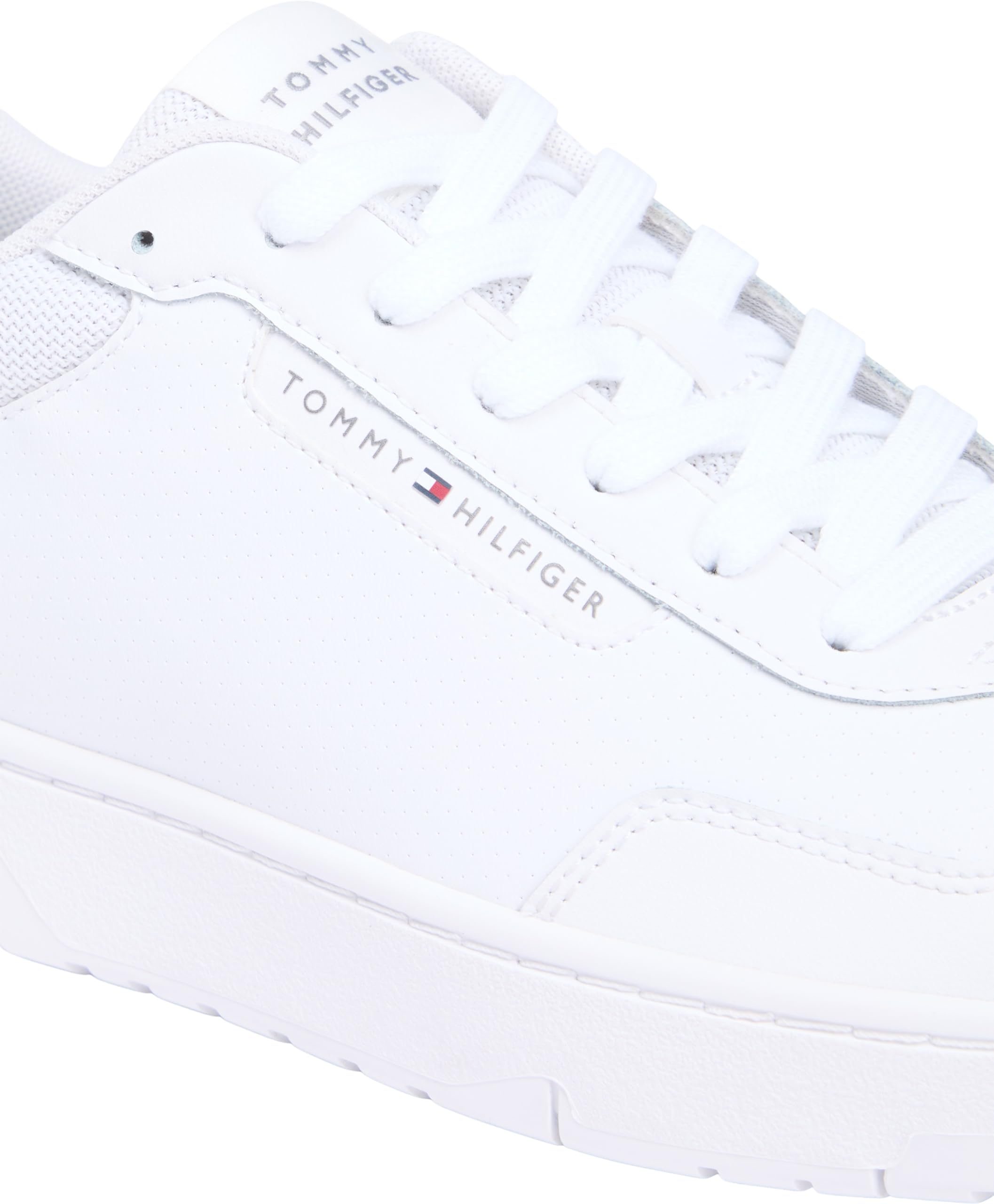 Tommy Hilfiger TH Basket Core Lite Lth Fm0fm05713, Basso Top Uomo