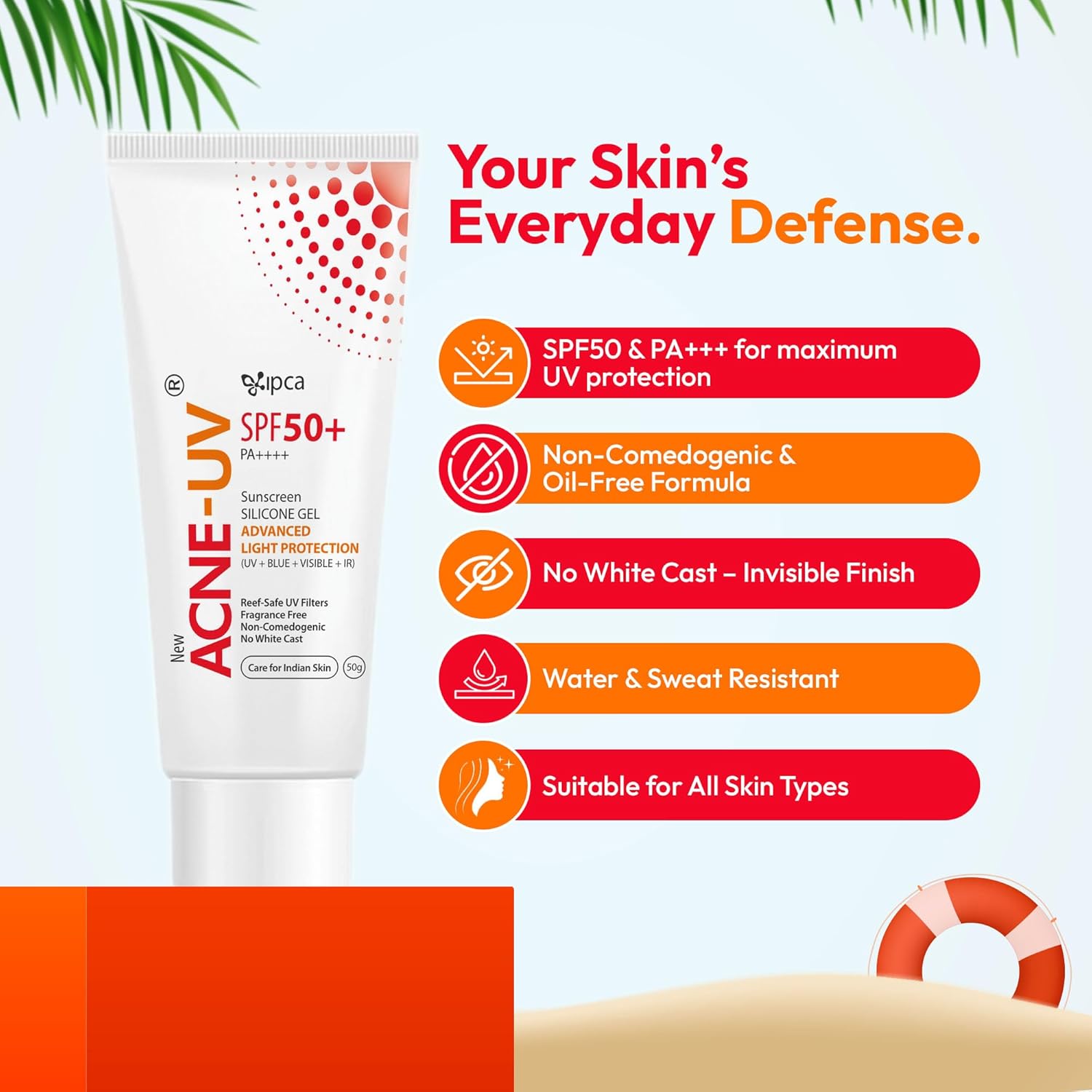 Acne UV SPF 50 Gel thumbnail 3
