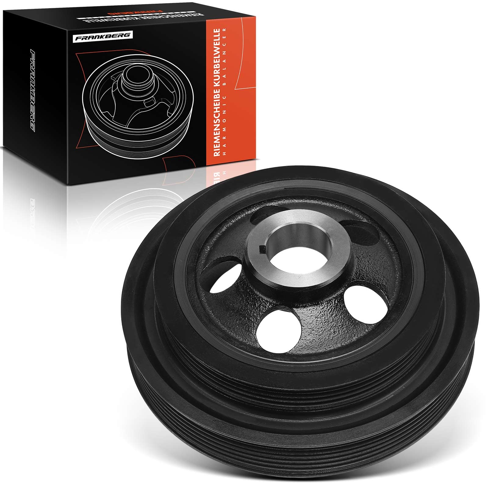 Frankberg Koło pasowe wał korbowy koło pasowe klinowe wielorowkowe pasek bez sprzężenia koło pasowe wielorowkowe koło pasowe wału korbowego Replace # 1104A044