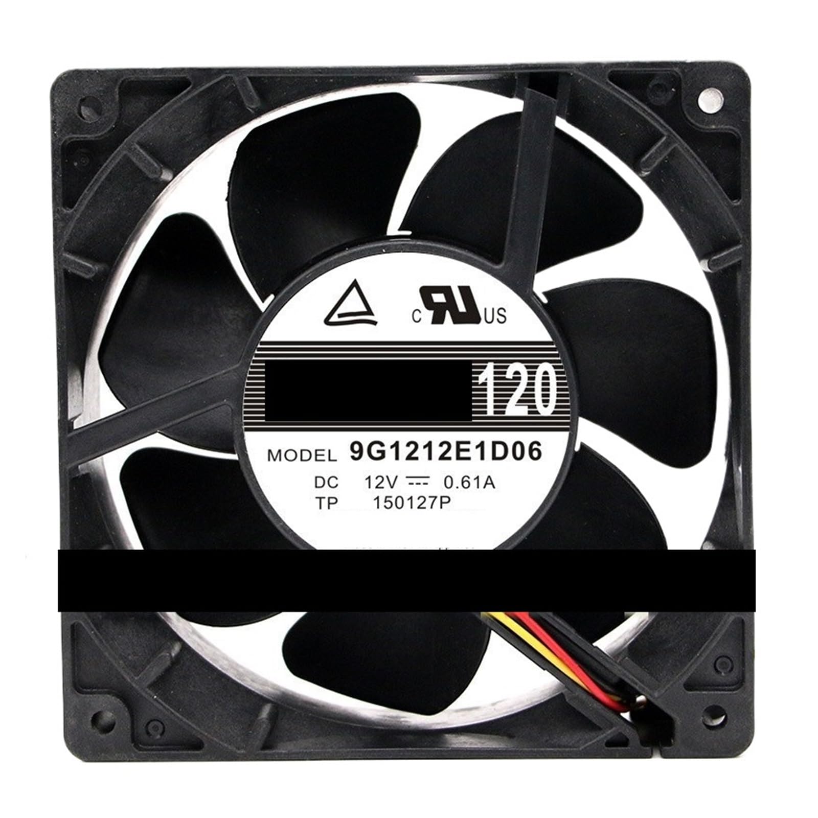 12CM 120 * 120 * 38MM 9G1212E1D06 12V 0.61A Cooling Fan(2-wire A1)