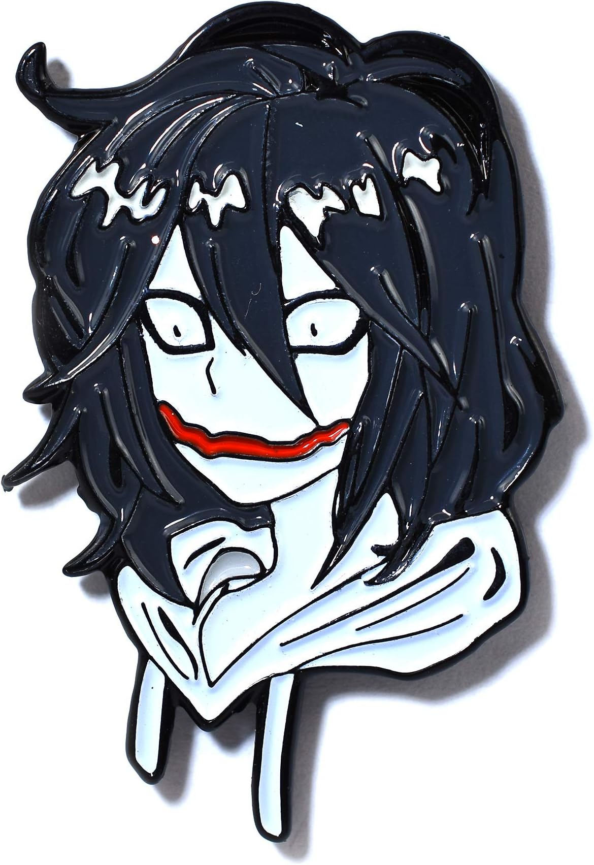 Jeff The Killer Creepypasta Story Collectible Pendant Lapel Hat Pin
