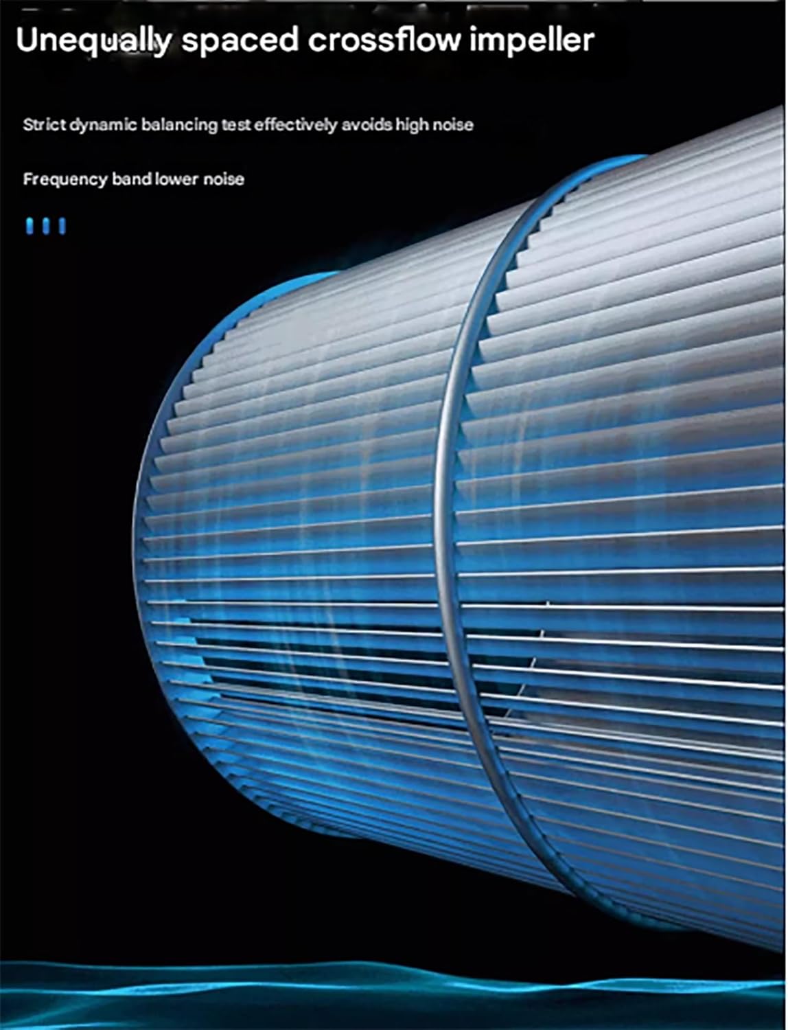 Air Curtain for Commercial Use - Low Noise, Two-Speed Adjustable, Energy-Saving Design for Entrances and Exits, Ideal for Indoor Environments