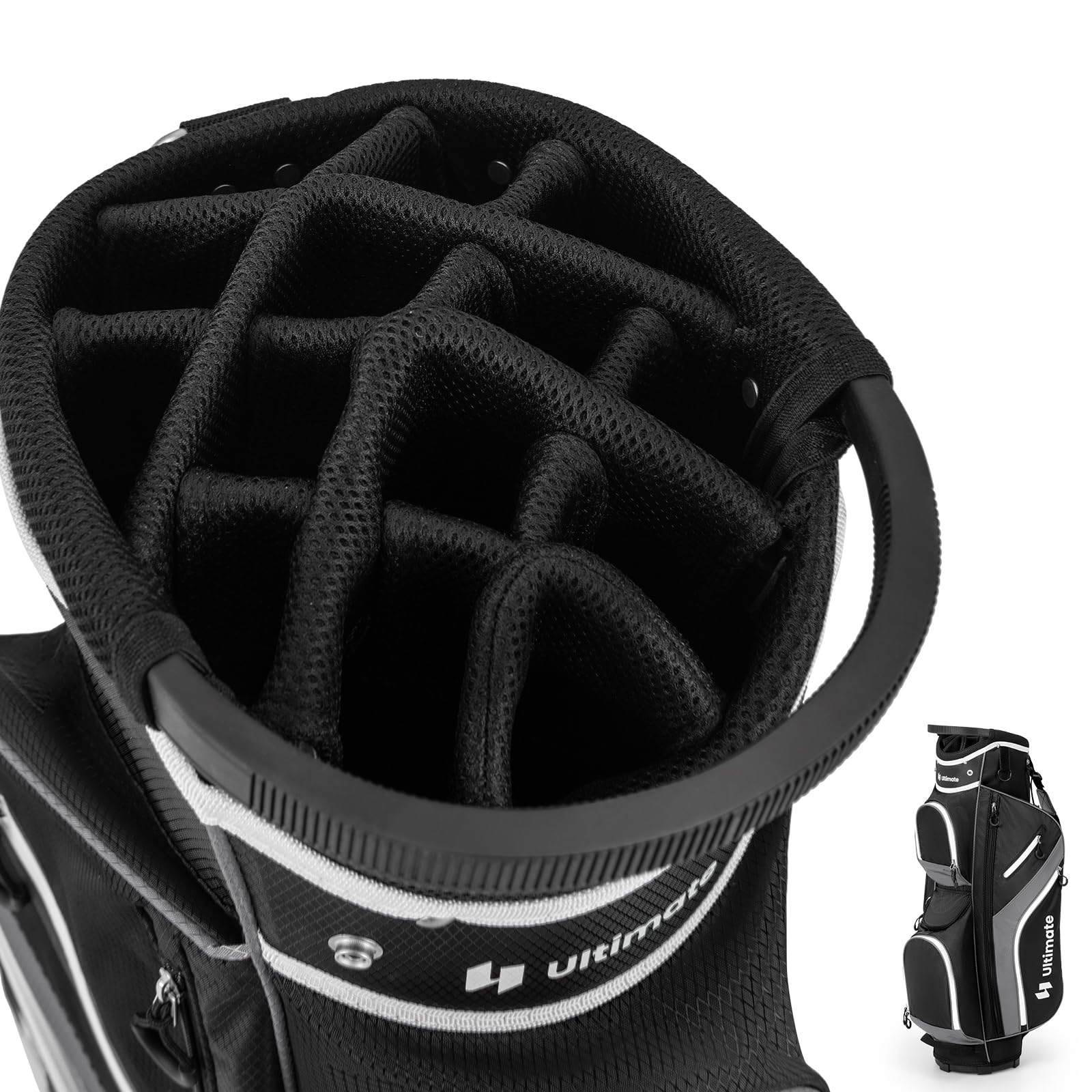 ラウンド用品・アクセサリー Manhattan Portage x Clubhaus Cart Bag 25 Manhattan Golf Cart Bag