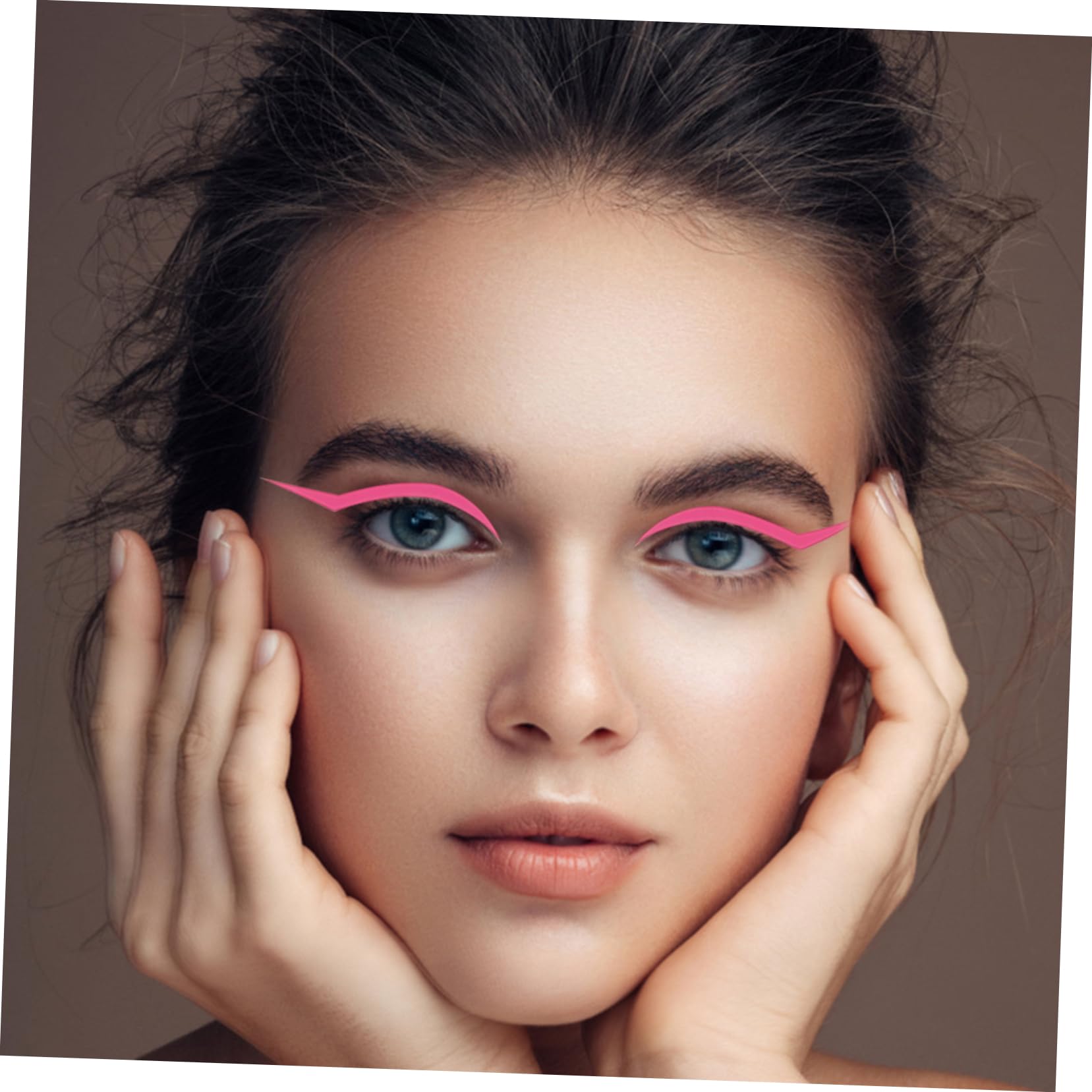 Ipetboom 20juegos Pegatinas De Delineador Ojos y Creativo Stickers Para Maquillaje De Fiesta Diseño Chic y Para Cosplay Especiales