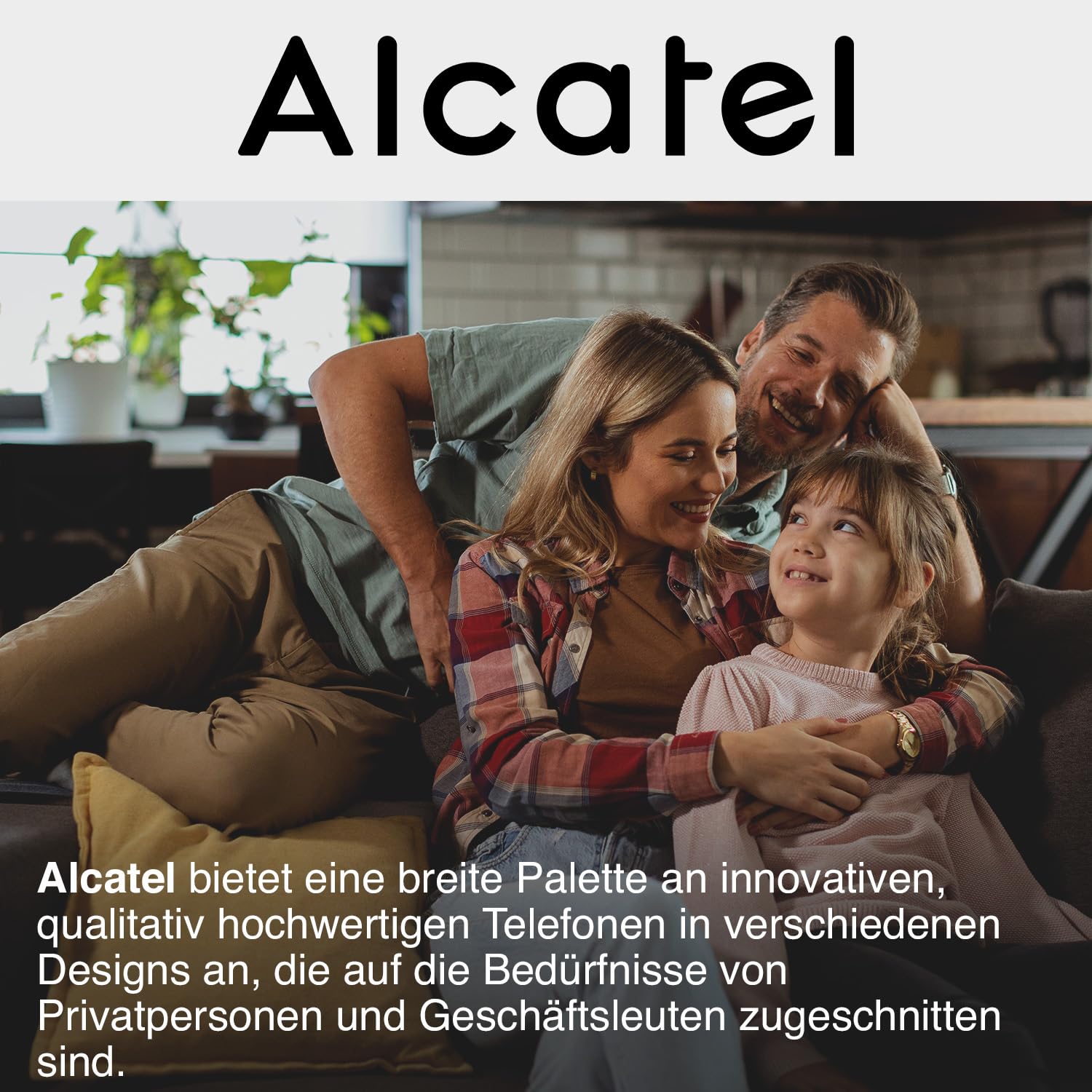 ALCATEL FX990 Voice Duo - Schnurloses DECT-Telefon mit Anrufbeantworter 50 Min. - Hochauflösendes Farbdisplay - Freisprechfunktion - Anrufsperre - VIP-Klingelton - 2 Mobilteile - Schwarz/Grau