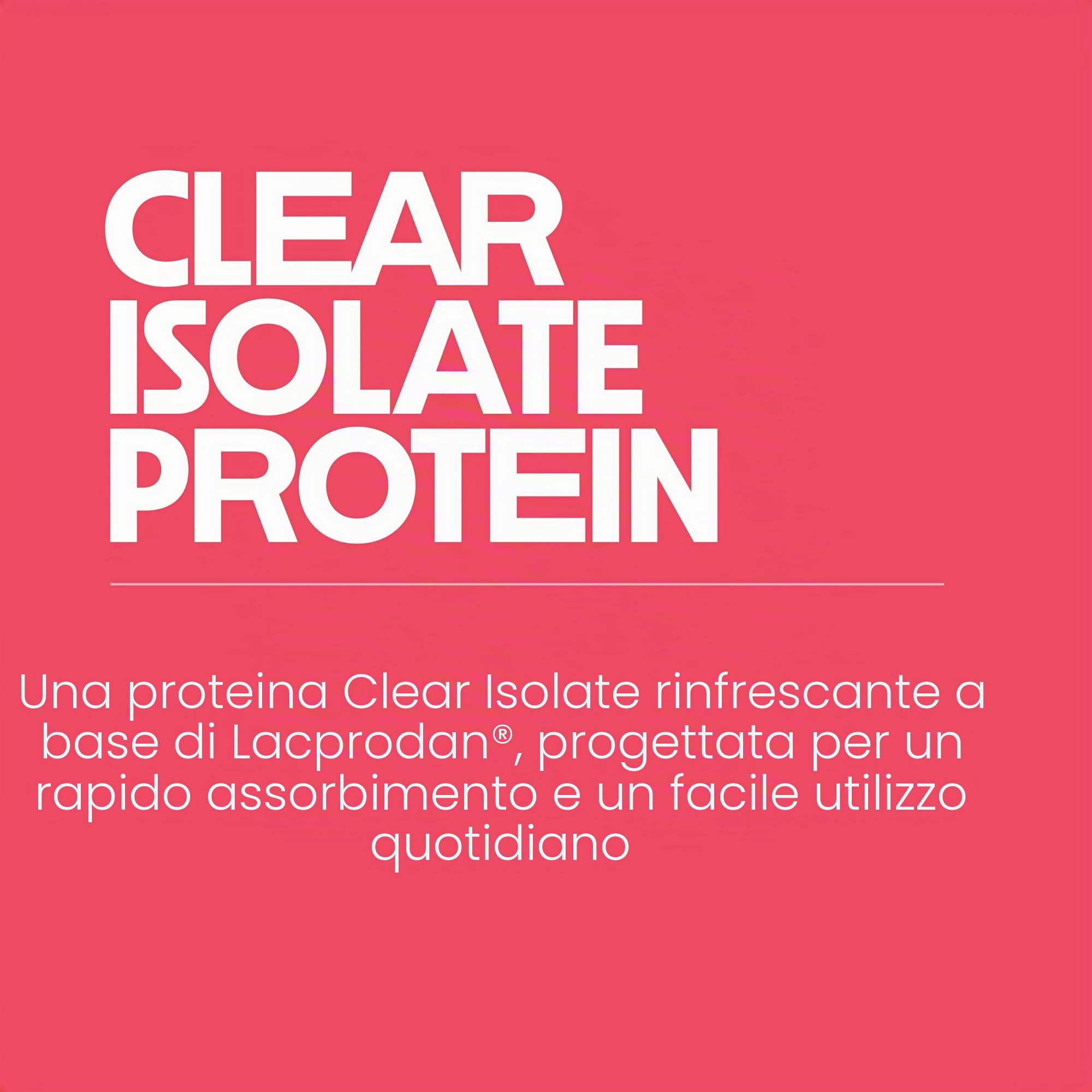 Beverly Isolate Clear - Proteine isolate del siero di latte clear whey - 500 g - 25 g di proteine per porzione - 30 porzioni - Fruttato, rinfrescante - Gusto (ARANCIO MANO)