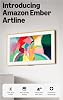 Amazon Ember Artline 55 with Fire TV (newest gen), 4K Ultra HD QLED smart TV and art display, customised frames, HDR10+, hands-free with Alexa - Ash