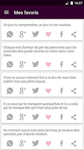 Citations d'Amour