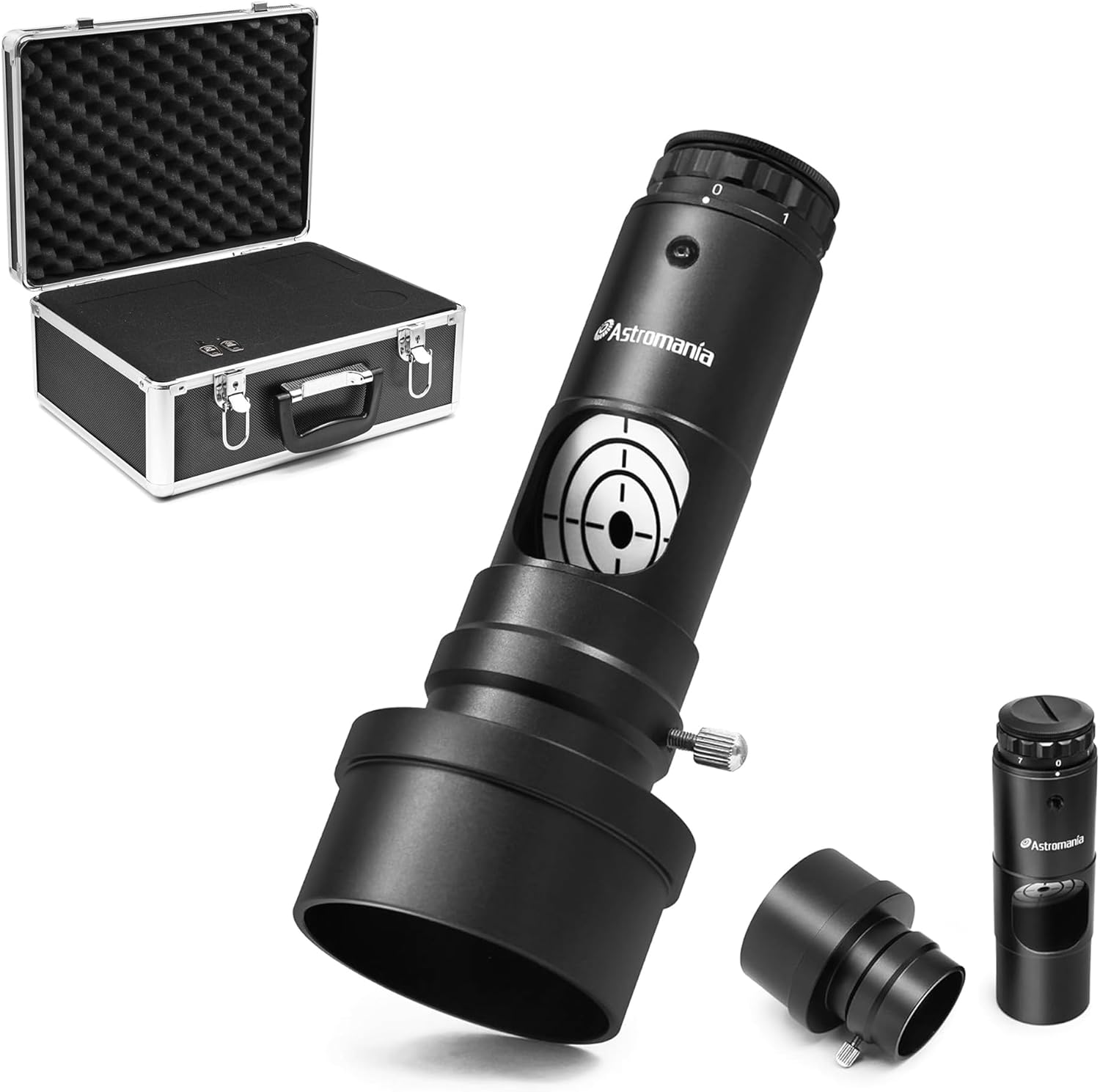 Astromania 2 Inch Telescope Carry Case - Bundle with - 1.25" Laser Collimator 2" Adaptor