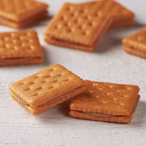 Miniatura 5 de Austin Galletas sándwiches, galletas de una sola porción, aperitivos de oficina y niños, mantequilla de maní en queso, bandeja de 11 onzas (8