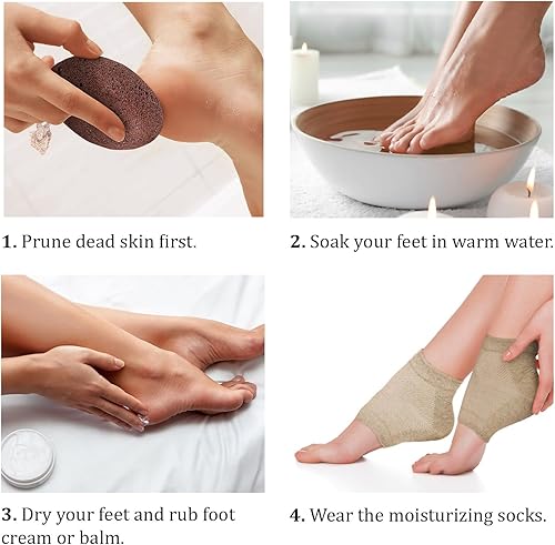 Miniatura 29 de Piedra pómez – Natural Earth Lava Brown – Removedor de maíz para pies talones y palma – Herramienta de exfoliación de pedicura – Limpiador de piel