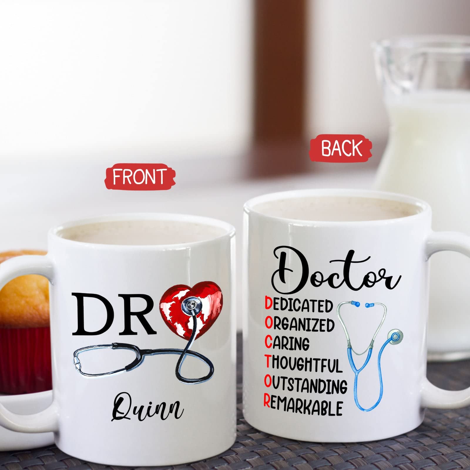 Amazon.com: Doctor Adjectives Mug, Custom Doctor Mug With Name,  Personalized Doctor Mug, Phd Mug, Doctor Mug, Gift For Doctor, Dr Mug,  Doctorate Mug, Doctor Gifts, Doctor Cup, White Mug 11oz, 15oz :