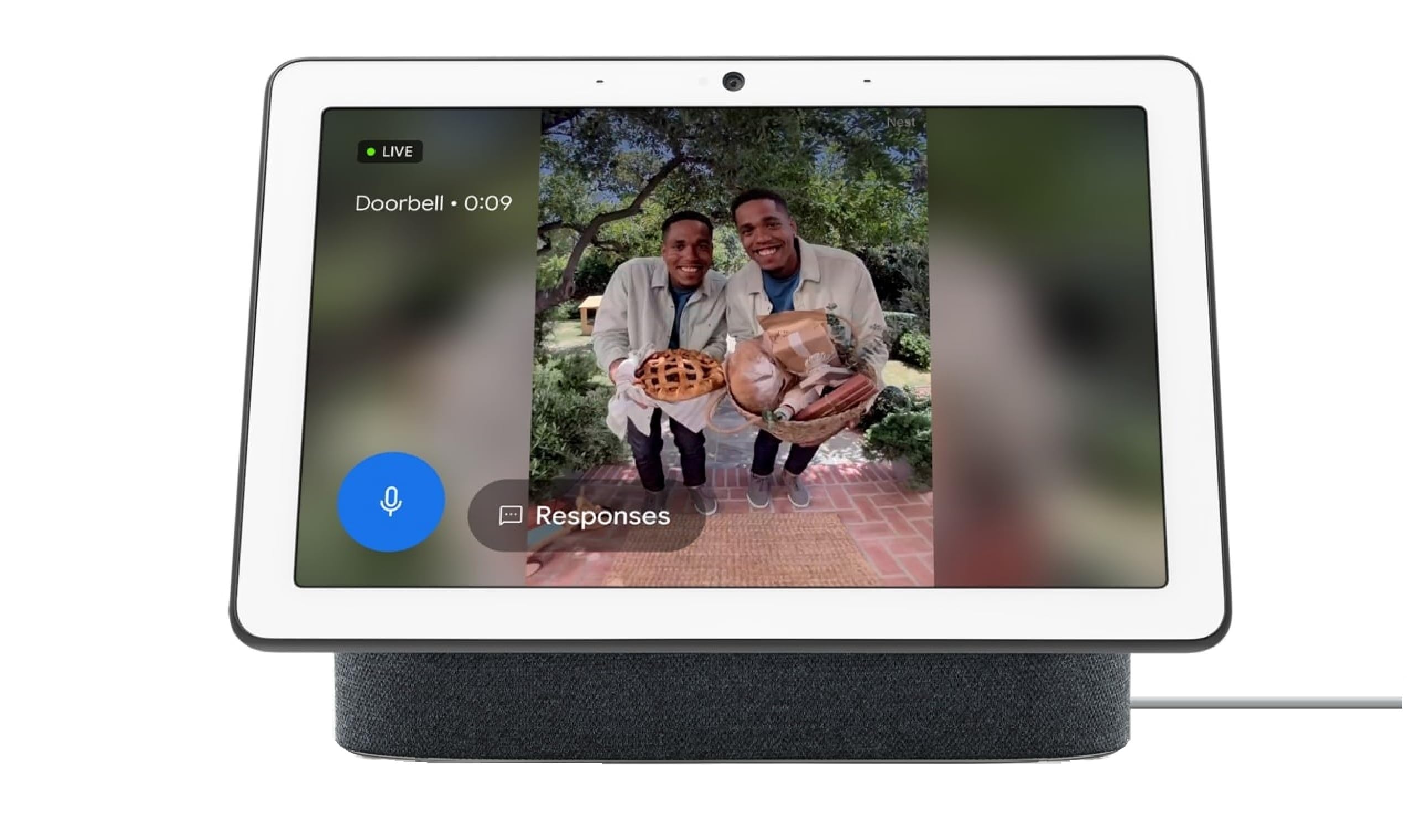 ☆未使用 Google Nest Hub Max GA00426-JP ホワイト Google Nest Hub Max Smart Speaker with Google Assistant