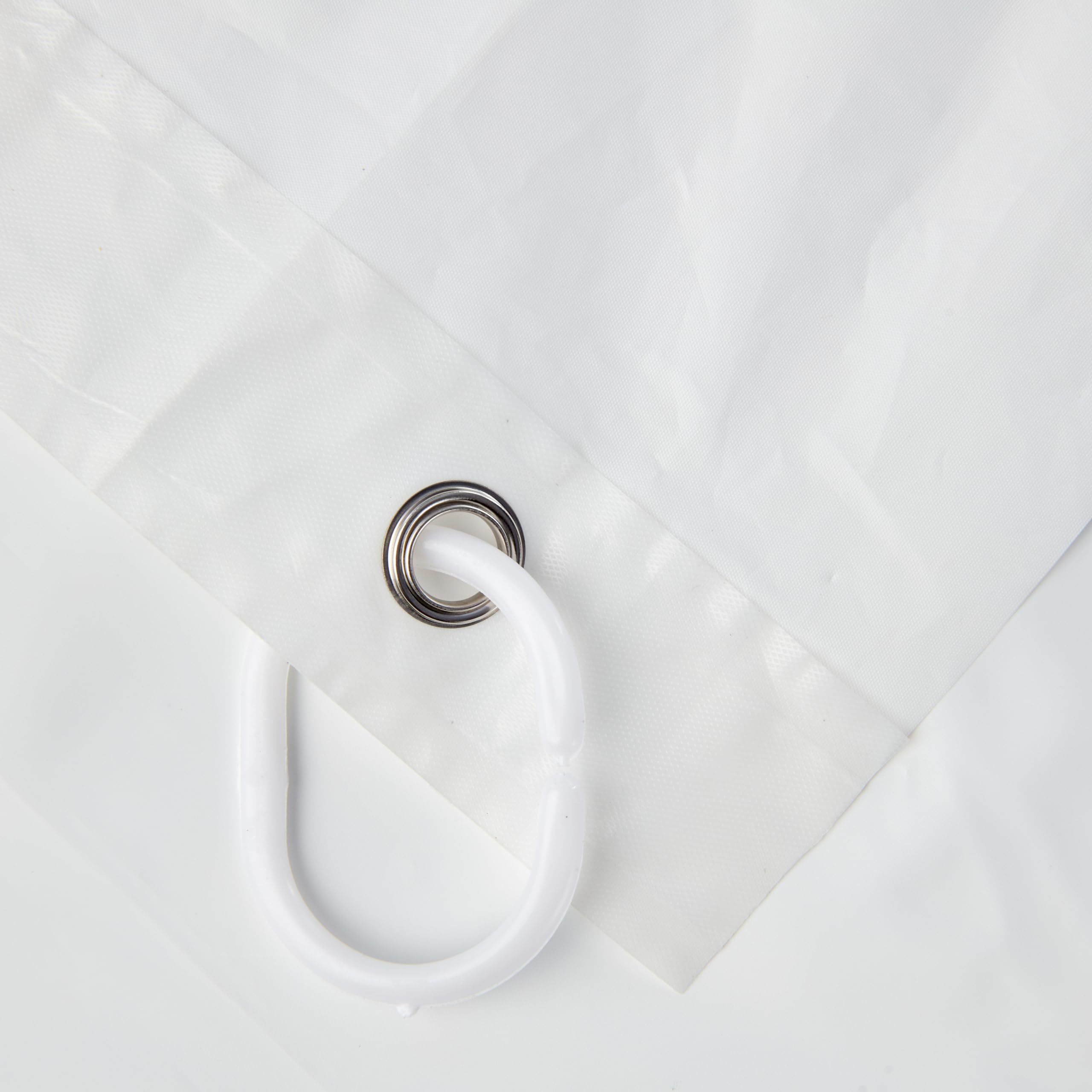 Ecoluxe PEVA Bathroom Waterproof Shower Curtain Liner 70