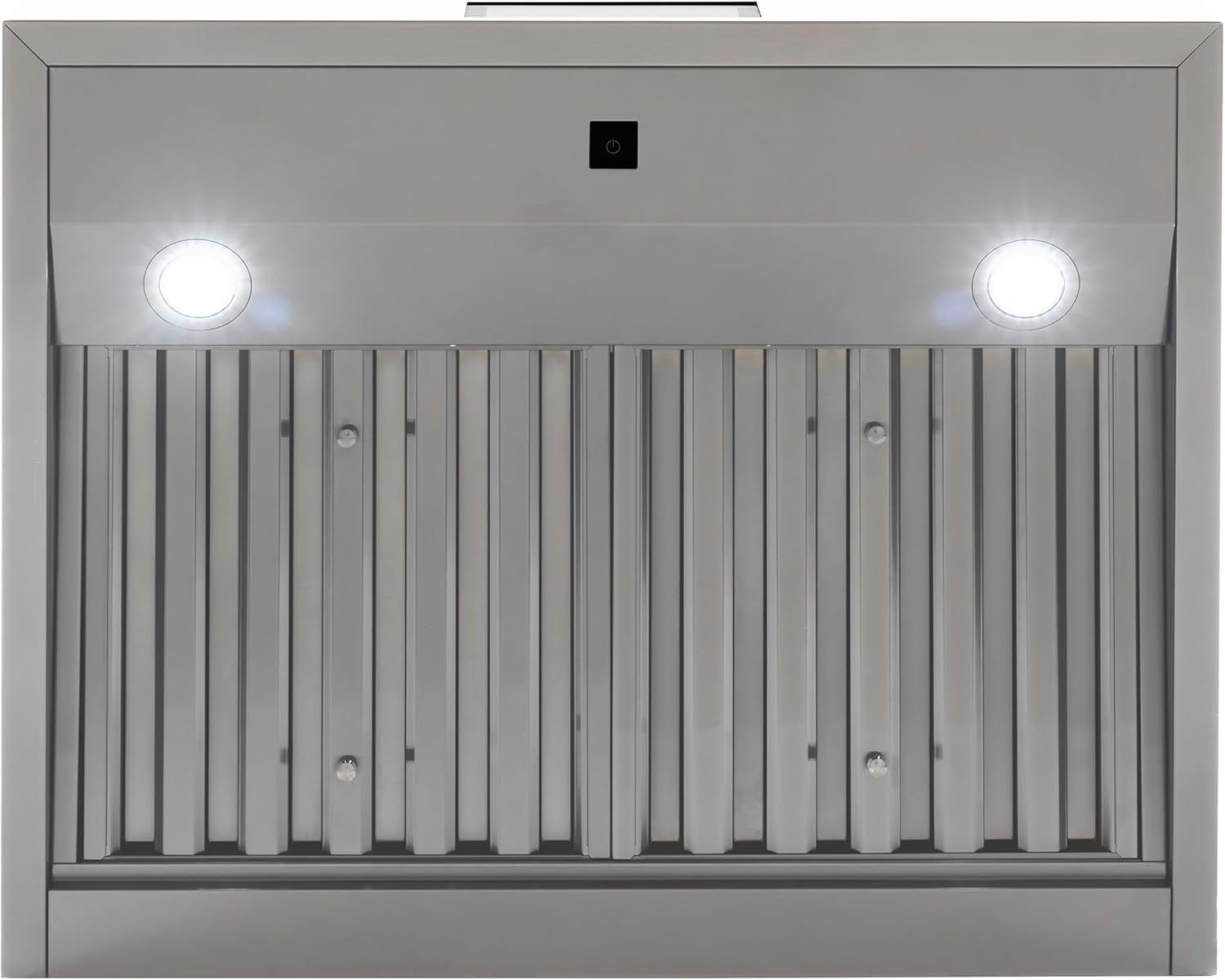 30 Inch Professional Range Hood, 1000 CFM Wall Mount Vent Hood with Efficient, Ultra-Quiet Multi-Speed DC Motor, LED Lights - Stainless Steel