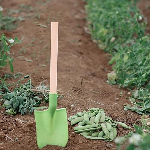 Miniatura 3 de Lurrose Mango de madera de repuesto para pala y cucharón de 11.81 pulgadas, mango ergonómico multiusos para herramientas de jardinería y hogar