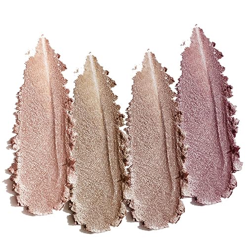 Miniatura 6 de Paleta de Sombras de Ojos Multi-Acabado, Paleta Iluminadora de Ojos con Acabado Mate, Brillo y Metálico con Polvo Sedoso y Suave, Brillo Fino