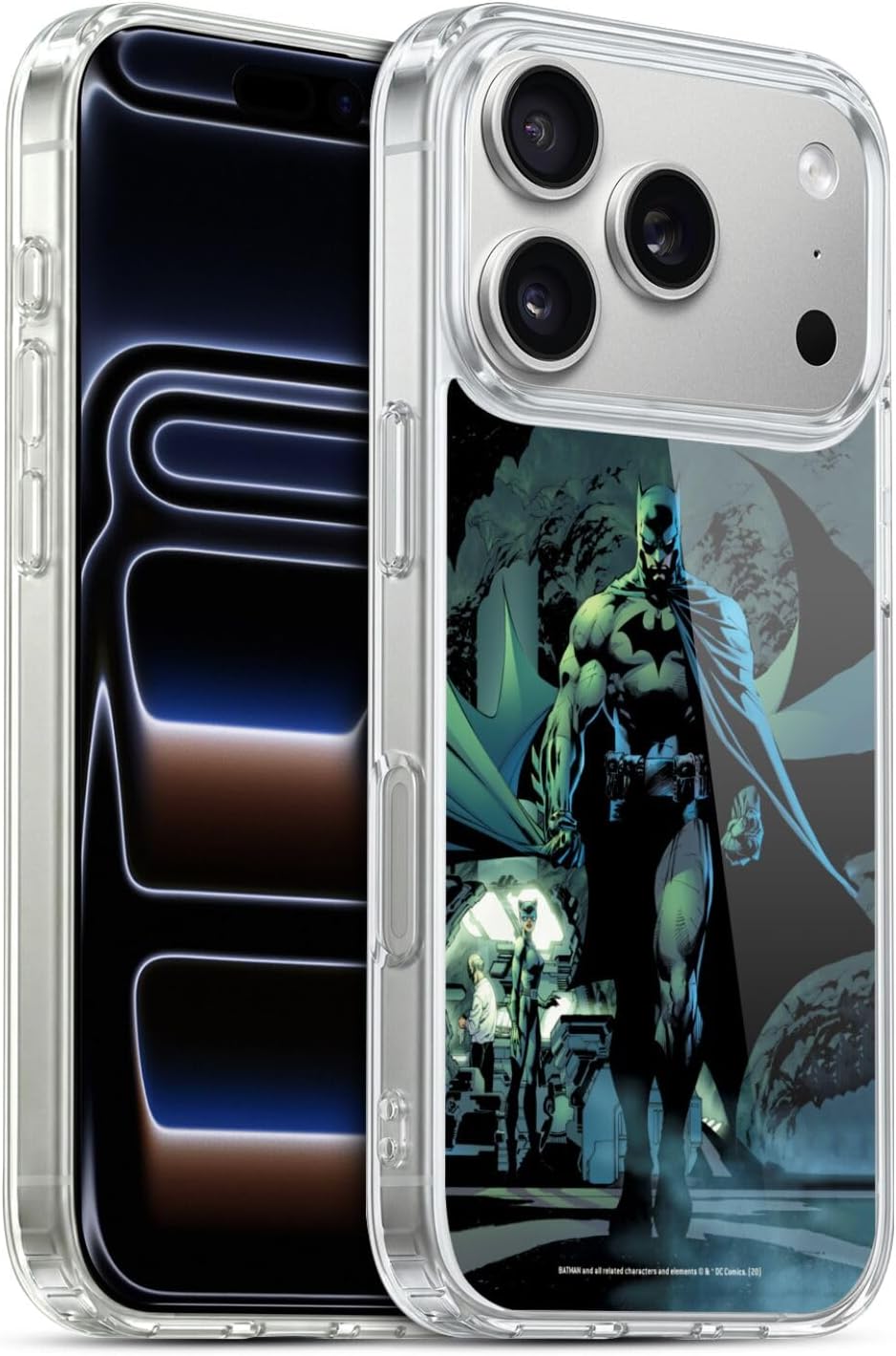 Head Case Designs Officially Licensed Batman DC Comics Hush Catwoman Iconic Comic Book Costumes Gel Case [Military Grade Protection] Compatible with Apple iPhone 17 Pro