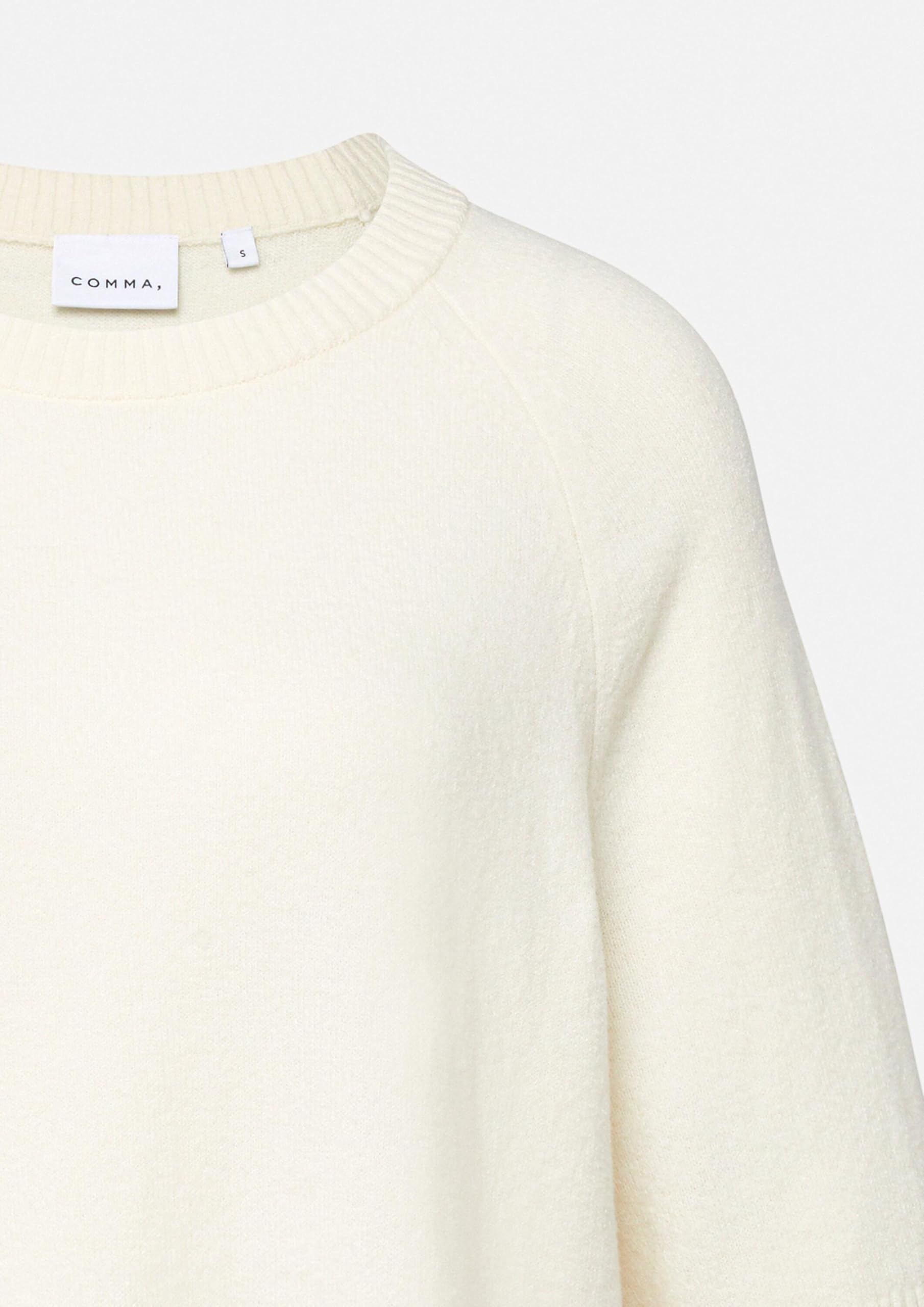 Comma Feinstrickpullover Halbarm