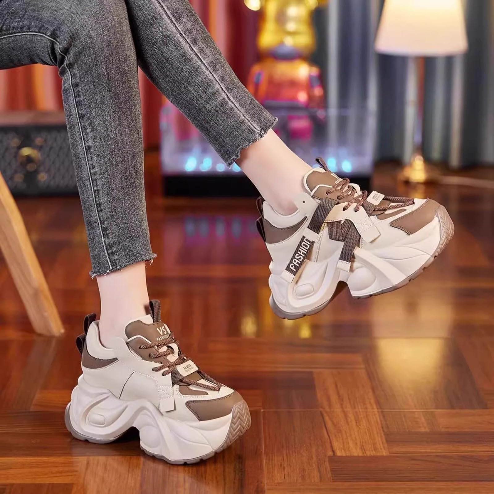 Scarpe Ginnastica Donna Comode Ortopediche Scarpe da Running Donna | Sneakers Ragazza in Tessuto Sintetico per Passeggiata Invernale Calzature Fitness Concezione Ergonomica Pelle Sintetica