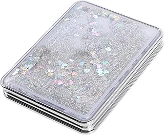 Housoutil Espejo de maquillaje compacto plega...