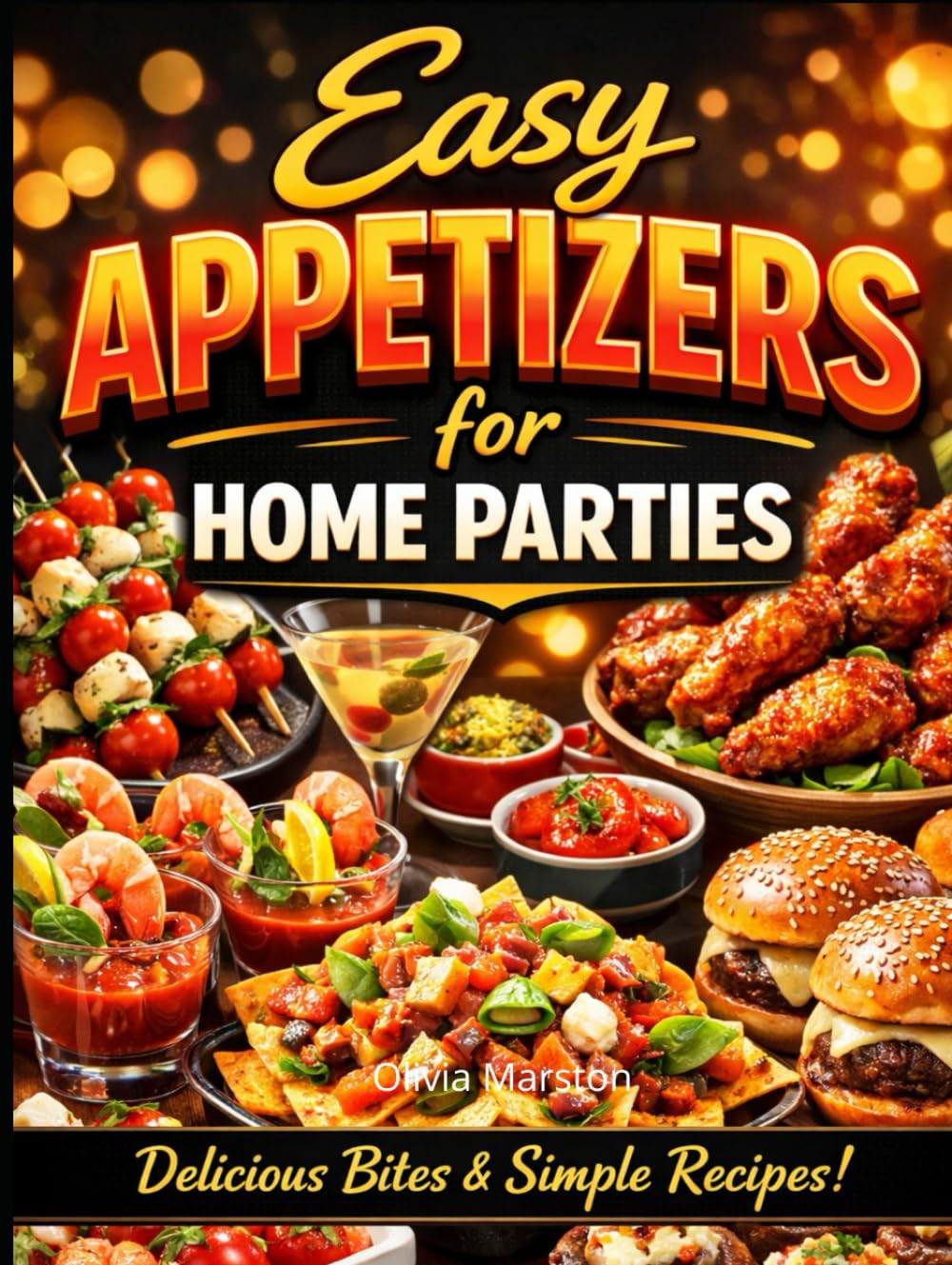 Easy Appetizers for Home Parties: Dips, Spreads, Finger Foods & Make-Ahead Snacks for Effortless Entertaining